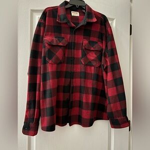 Wrangler Authentics Mens Fleece Shirt